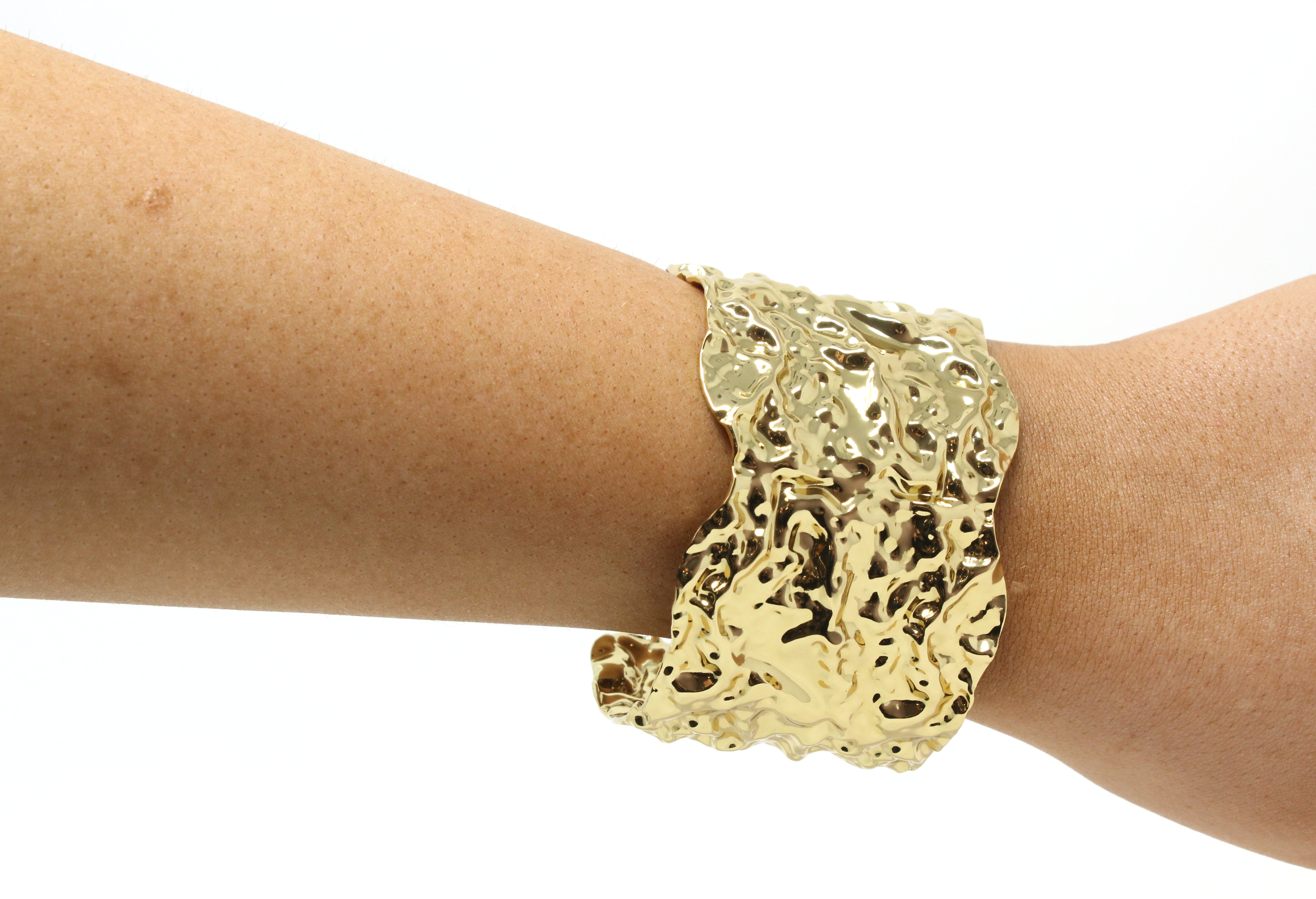 Terra Doré - pulsera con textura