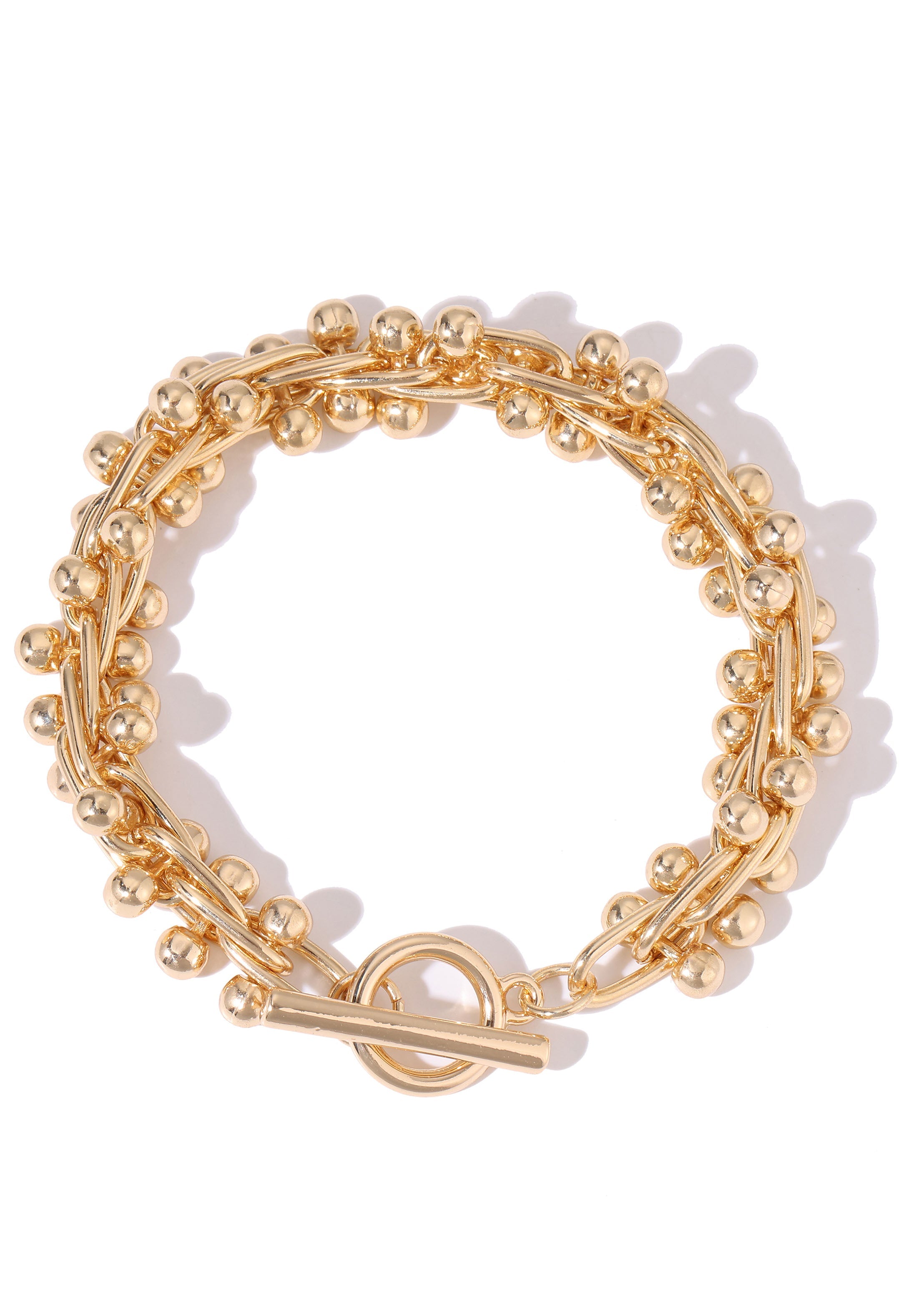Soléa - pulsera elegante y dorada