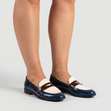 Bianca - mocasines de estilo retro