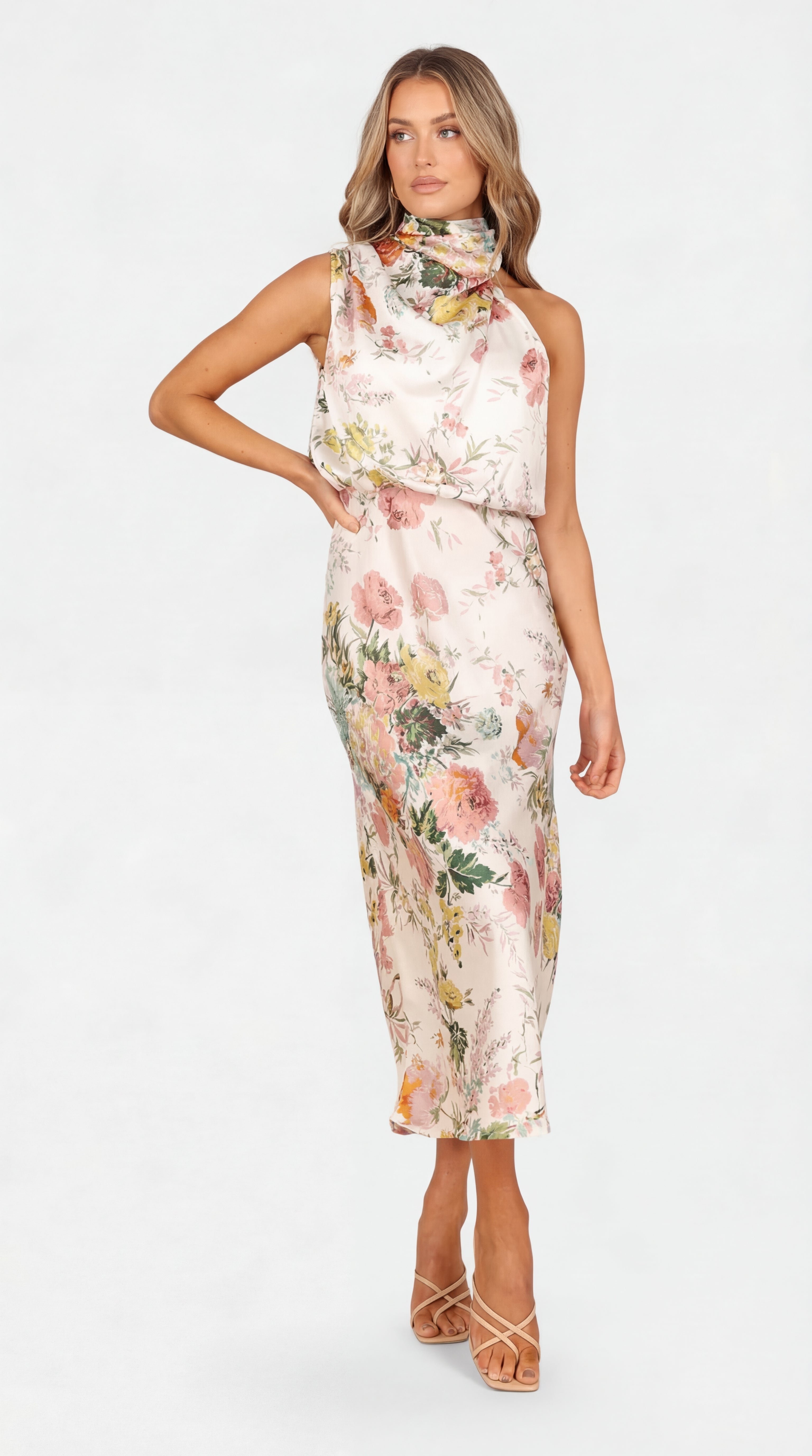 Joya de Córdoba - vestido maxi floral