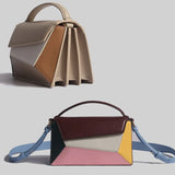 Milanese - bolso con diseño de lujo y geométrico
