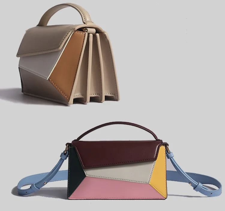 Milanese - bolso con diseño de lujo y geométrico