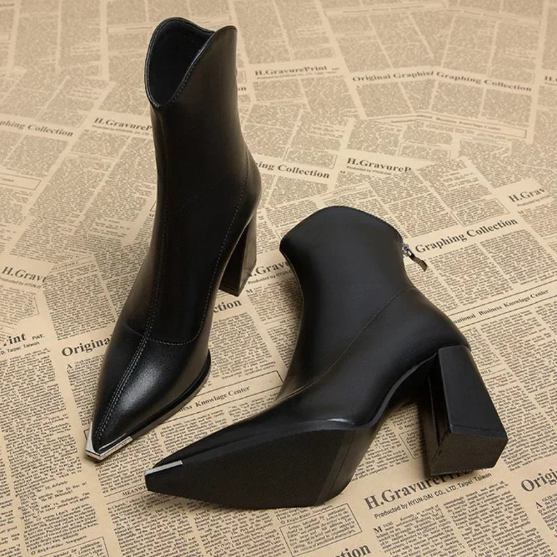 Nova Point / Botas con puntera de cromo