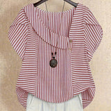 Naomi - blusa de rayas ultra ligera