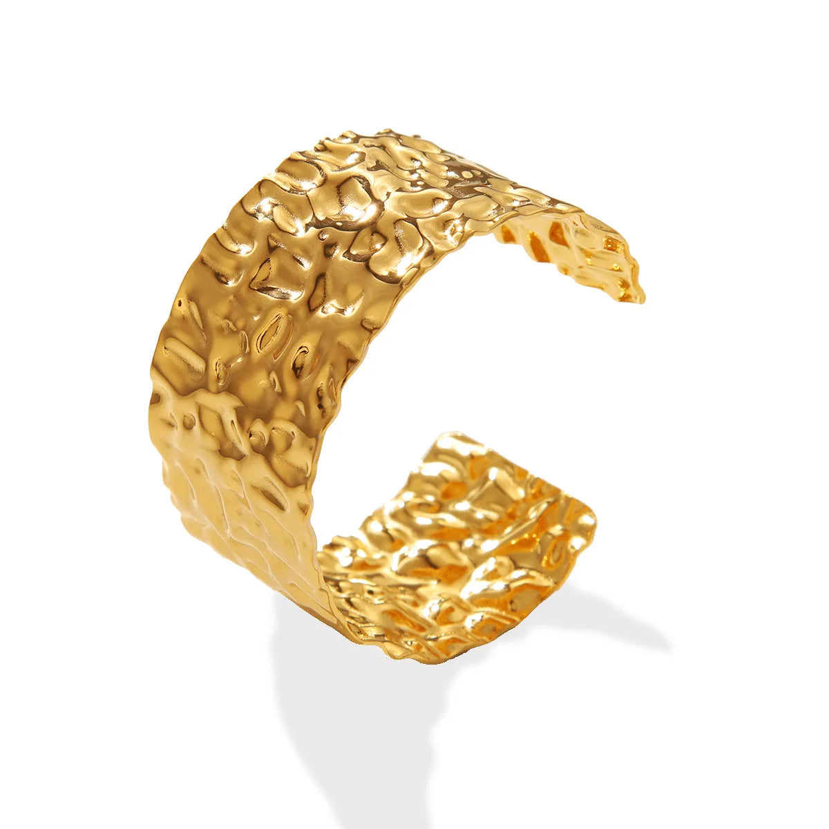 Terra Bold - pulsera con textura y acabado
