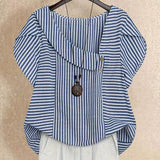 Naomi - blusa de rayas ultra ligera