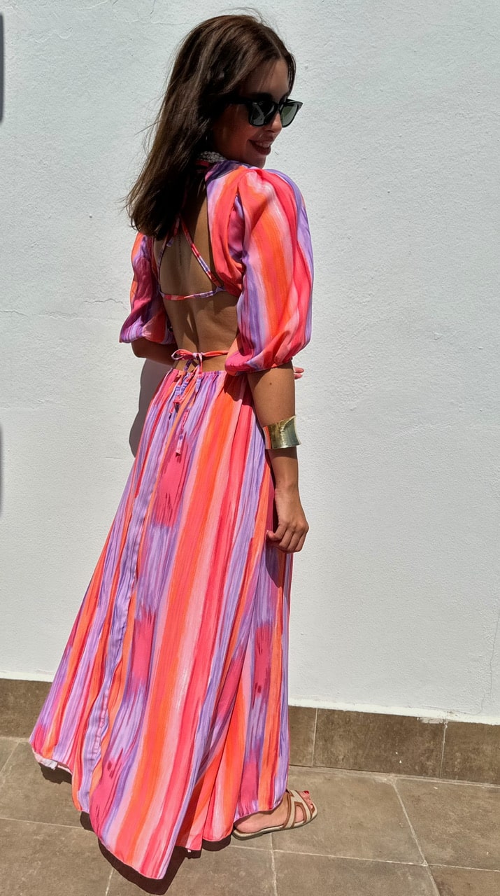 Nuttey - vestido holgado riviera
