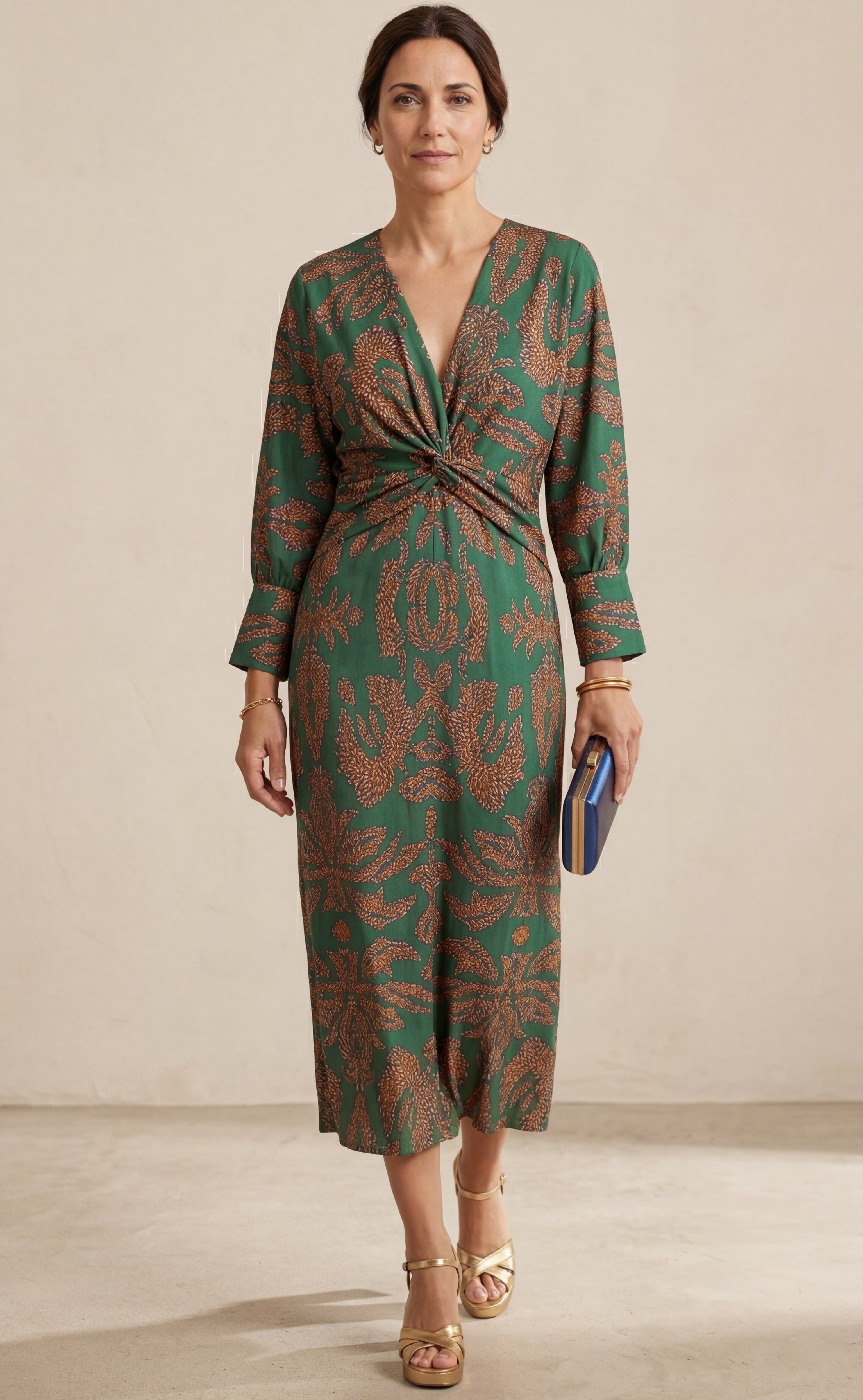Vera Élégance™ - vestido midi con encanto exclusivo