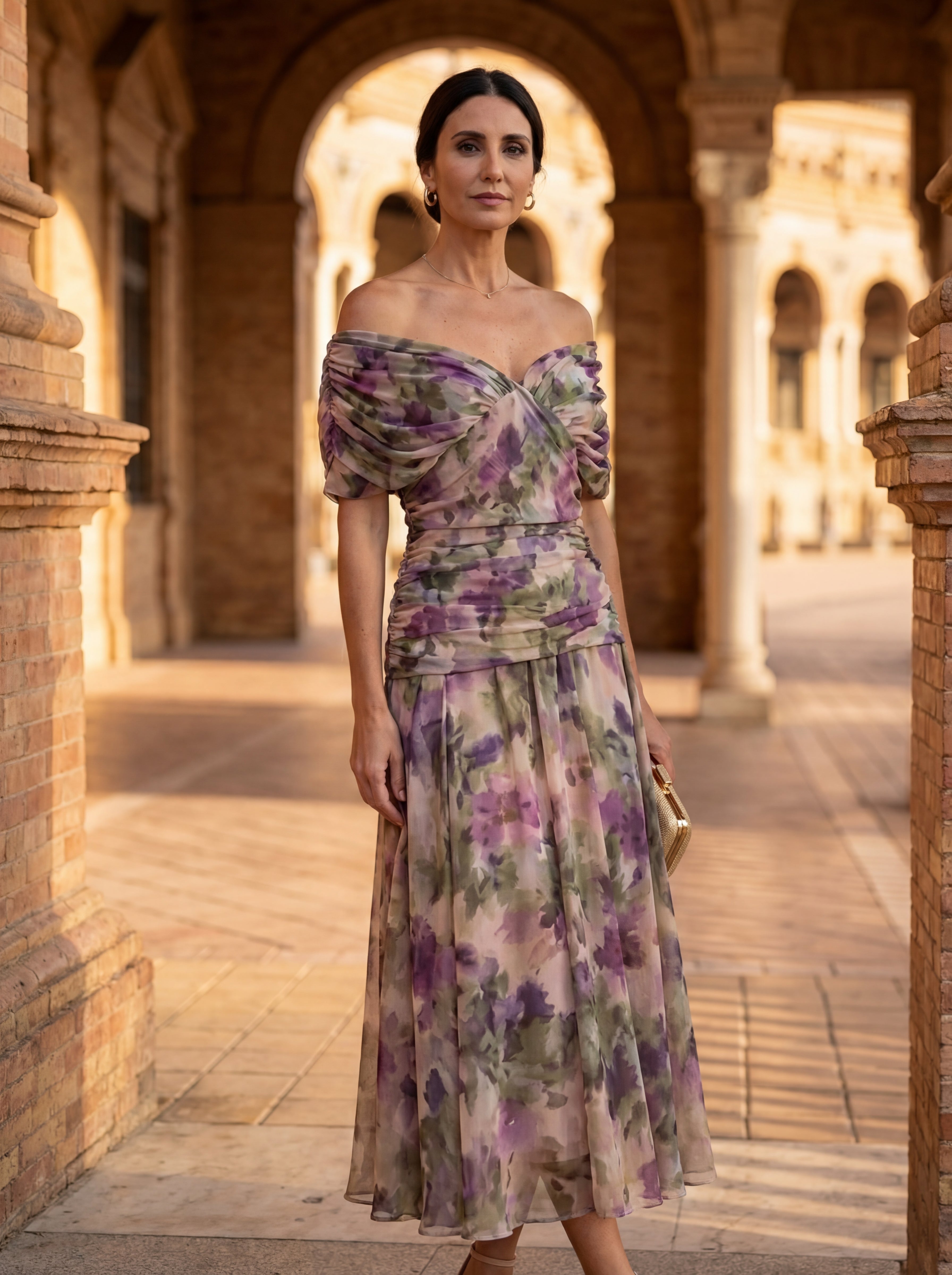 Gitana Moderna - vestido escote en V