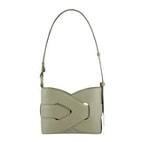 Entrelace - bolso de estilo minimalista de piel de plutonio