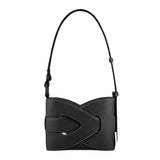 Entrelace - bolso de estilo minimalista de piel de plutonio