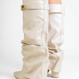 Élancée - bota de cuero hasta la rodilla
