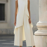 Couture - conjunto elegante con drapeado
