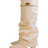 Élancée - bota de cuero hasta la rodilla