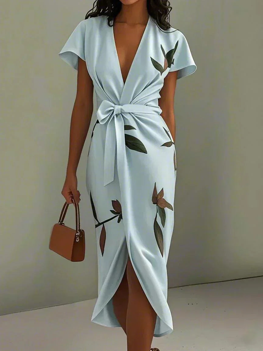 Zoé - vestido elegante  cruzado