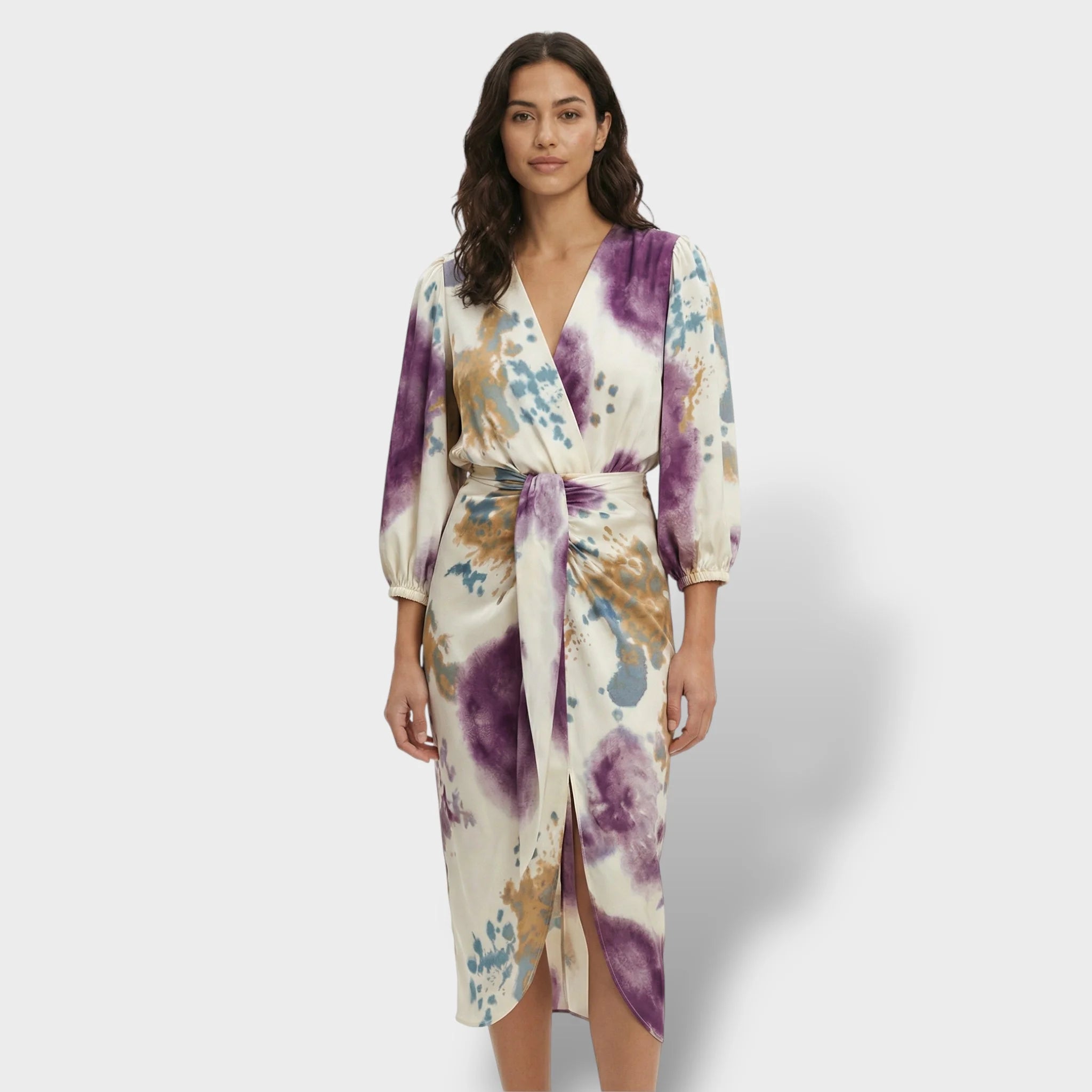 Miray - vestido elegante escote V