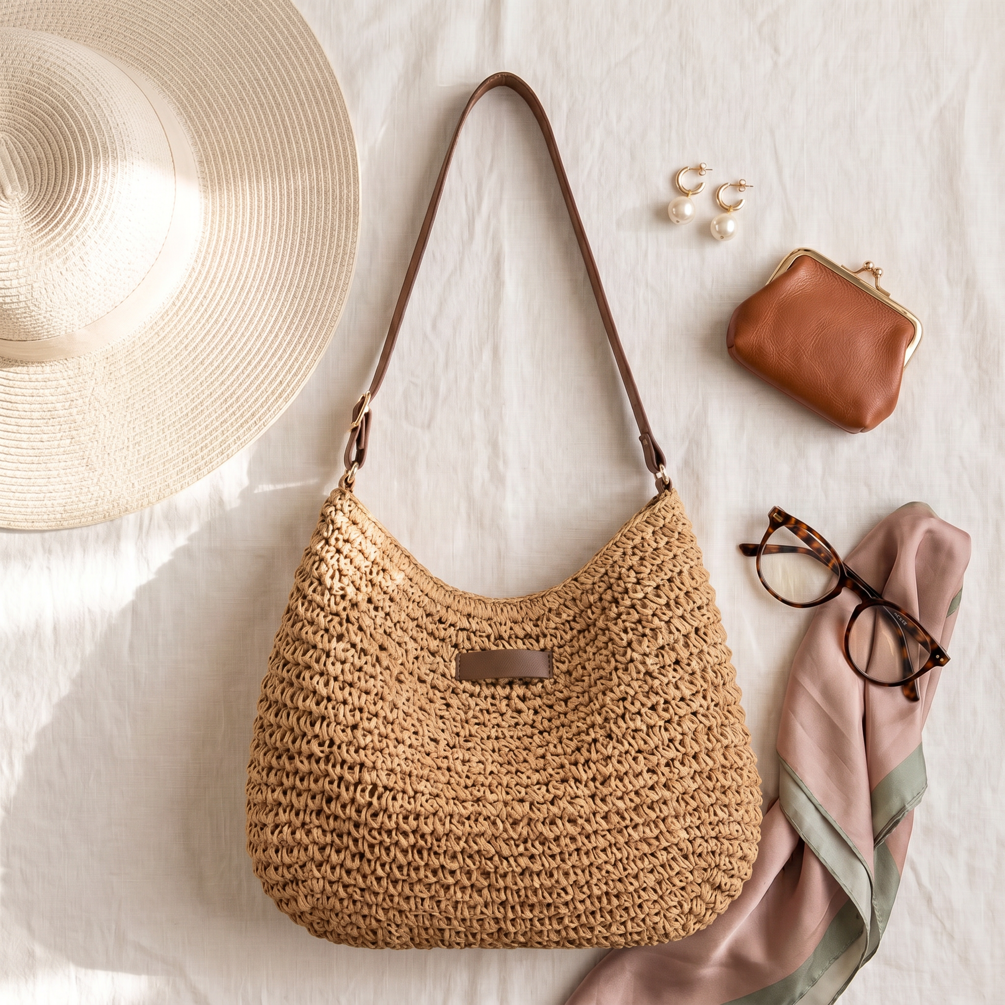 Mara - bolso trenzado de hombro