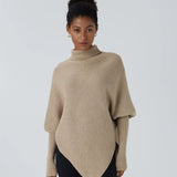 Drapée - elegante jersey de cuello alto