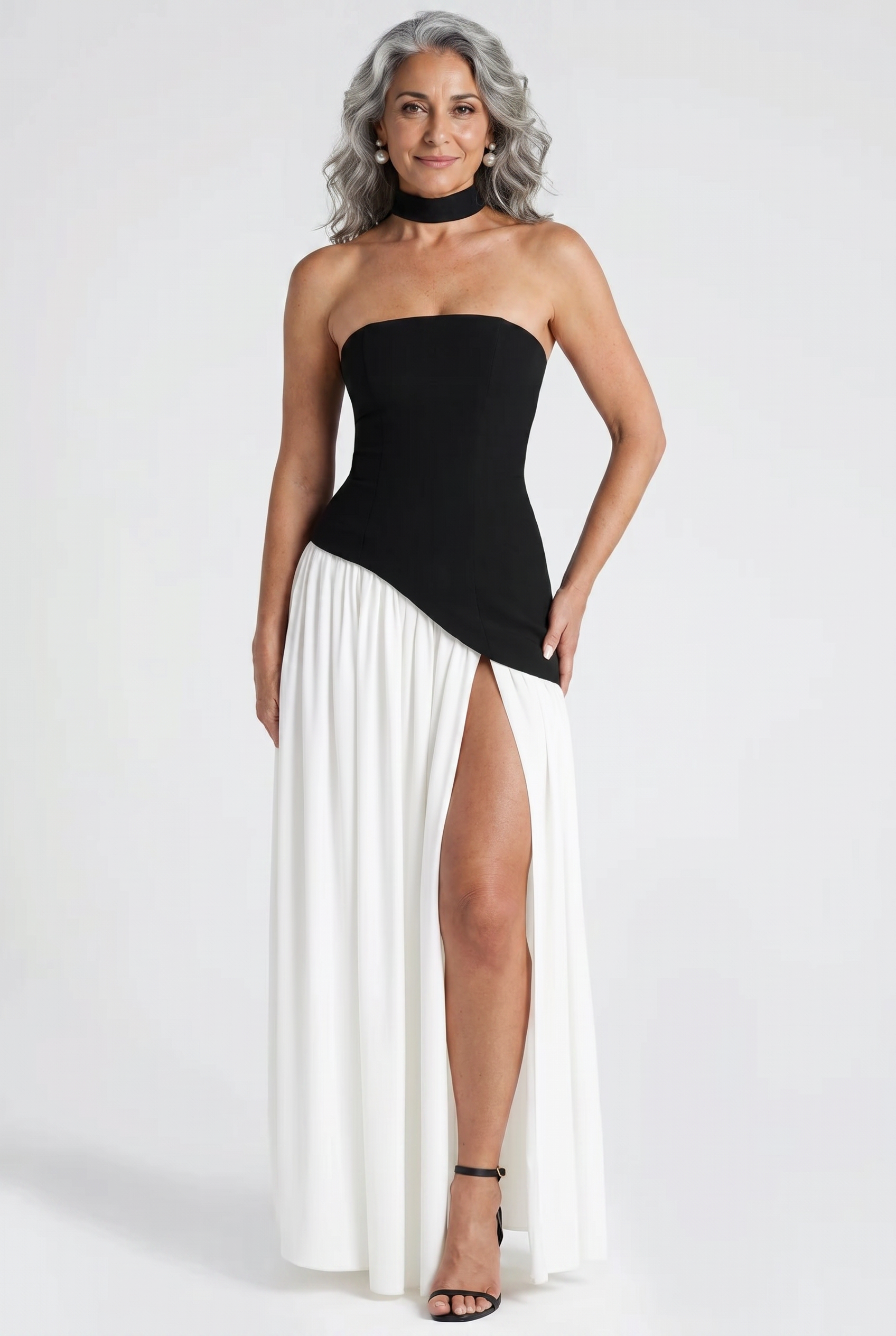 Estrella de Madrid - vestido largo y elegante