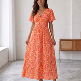 Julieth - vestido floral maxi