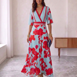 Mireya - vestido elegante con escote profundo