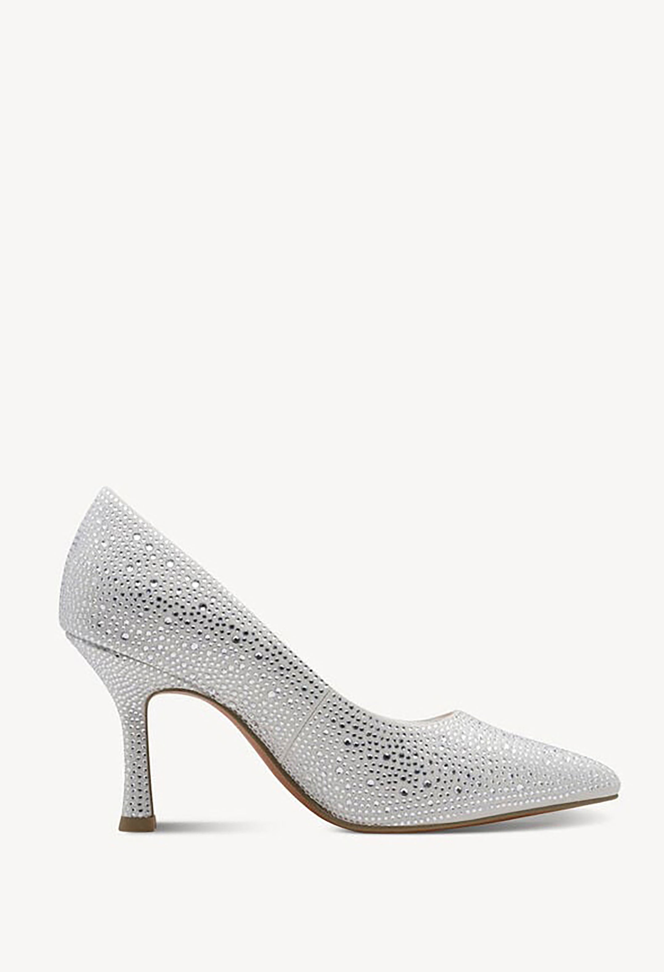 Étoile Blanche - tacones con forma de gota de lluvia
