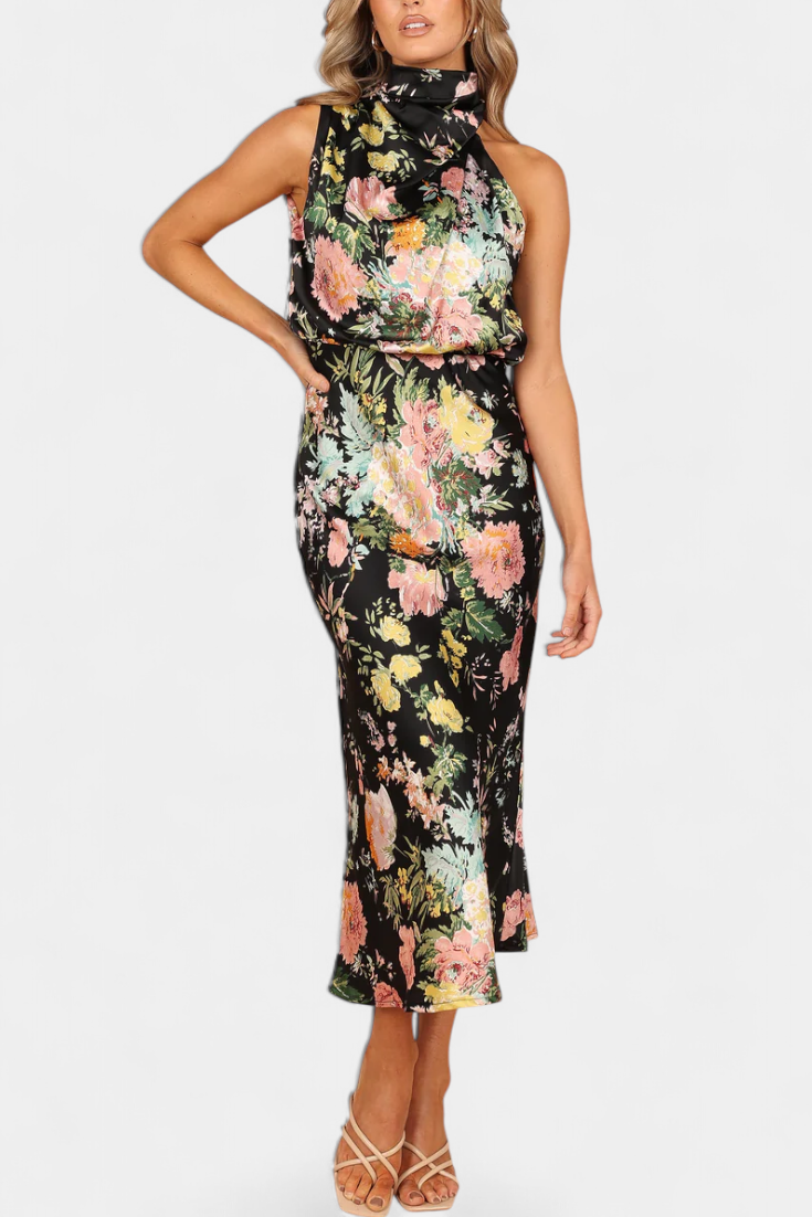 Joya de Córdoba - vestido maxi floral