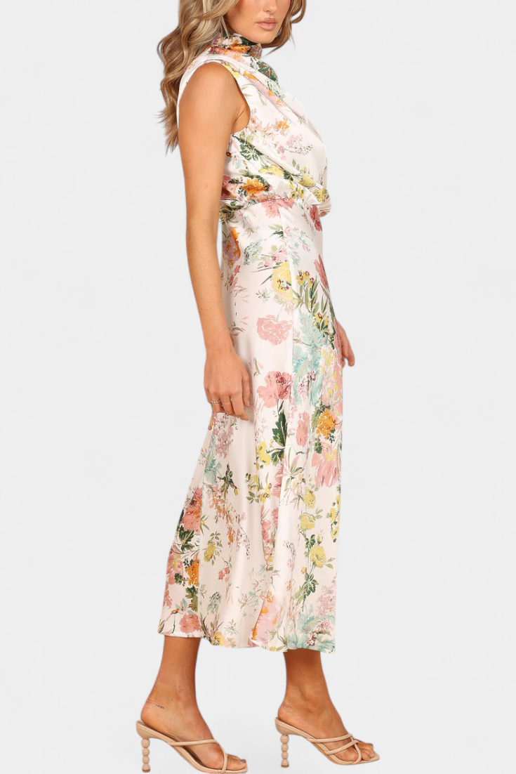 Joya de Córdoba - vestido maxi floral